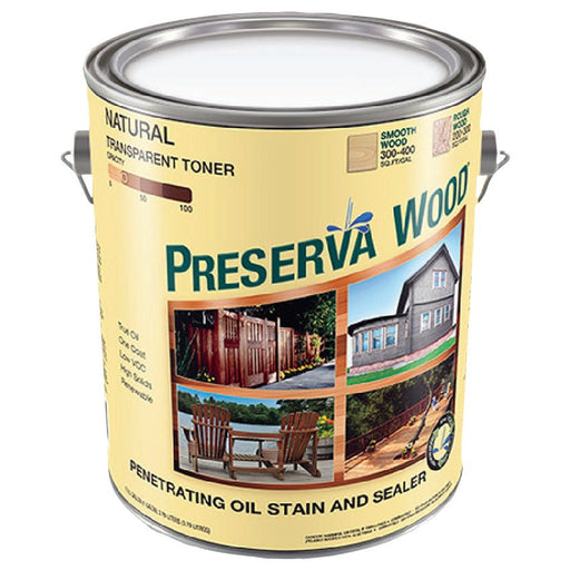 Preserva Wood 250voc Trans Natural - Gallon - LCB Paint & Supply