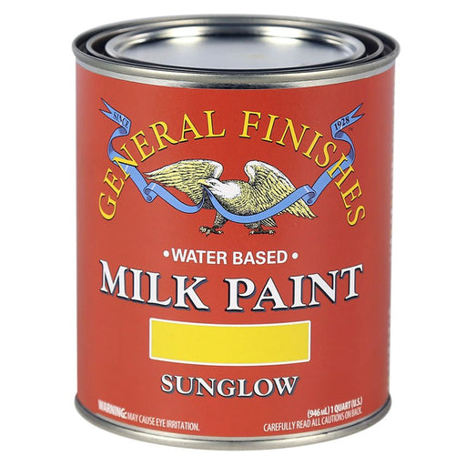 Quart General Finishes Milk Paint Sunglow - LCB Paint & Supply