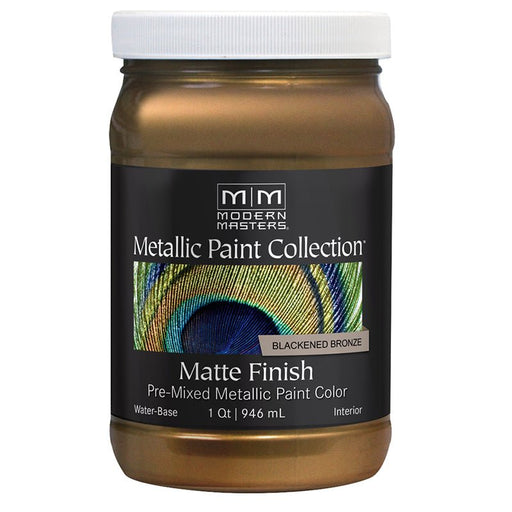 Quart Modern Masters Matte Metallic Blackened Bronze - LCB Paint & Supply