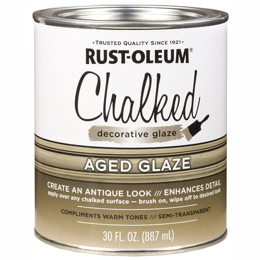 Rust - Oleum Chalked Quart Rust - Oleum Chalked Paint Matte Aged Glaze - LCB Paint & Supply