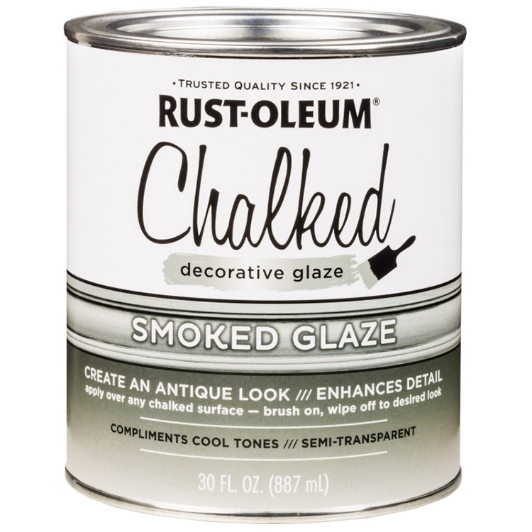 Rust - Oleum Chalked Quart Rust - Oleum Chalked Paint Matte Smoked Glz - LCB Paint & Supply