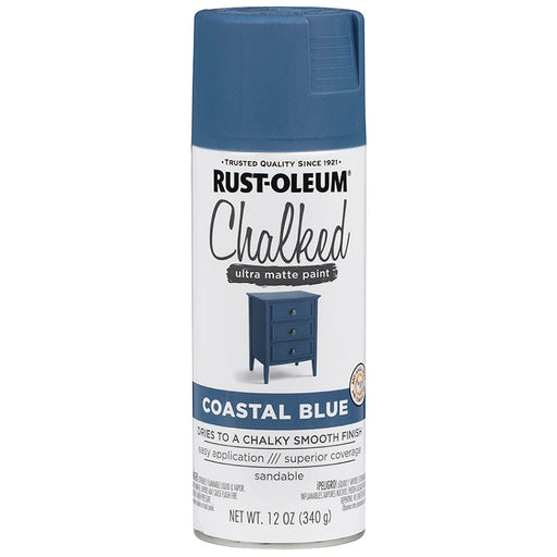 Rust - Oleum Chalked Spray Rust - Oleum Chalked Paint Matte Cstl Blue - LCB Paint & Supply