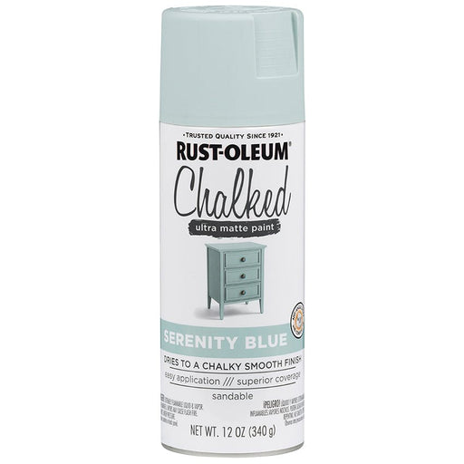Rust - Oleum Chalked Spray Rust - Oleum Chalked Paint Matte Srnty Blue - LCB Paint & Supply
