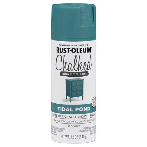 Rust - Oleum Chalked Spray Rust - Oleum Chalked Paint Matte Tidal Pond - LCB Paint & Supply