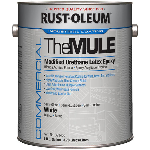 Rust - Oleum MULE White Semi - Gloss - Gallon - LCB Paint & Supply