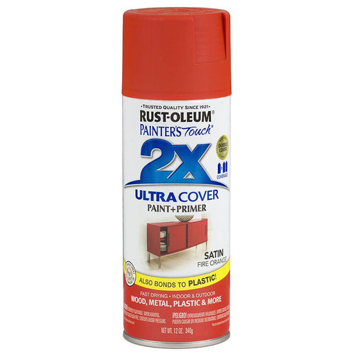 Rust - Oleum Painter's Touch 2x Satin Fire Spray - LCB Paint & Supply