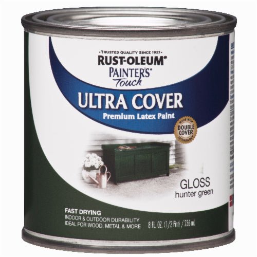 Rust - Oleum Painter's Touch Ultra Cover Hunter Green - Half Pint - LCB Paint & Supply