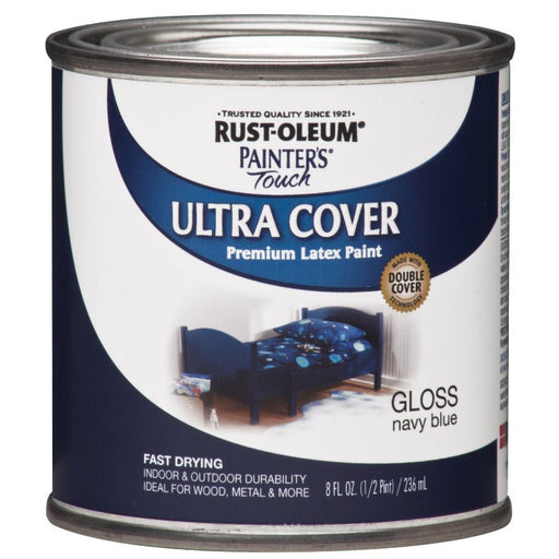 Rust - Oleum Painter's Touch Ultra Cover Navy Blue - Half Pint - LCB Paint & Supply