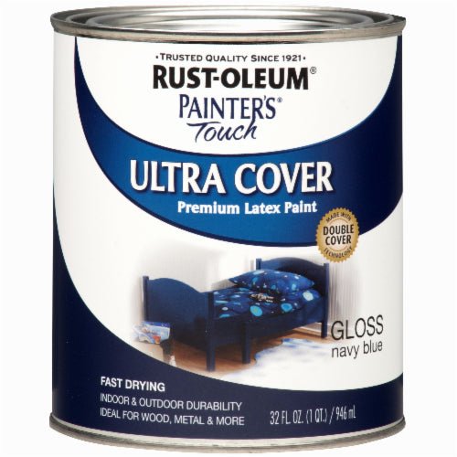 Rust - Oleum Painter's Touch Ultra Cover Navy Blue - Quart - LCB Paint & Supply