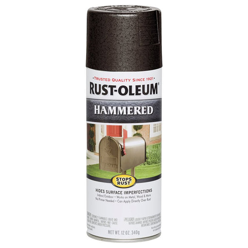 Rust - Oleum Spray Hammered Dk Bronze - 12 oz - LCB Paint & Supply