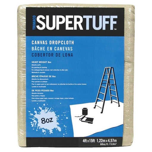 Trimaco Canvas Drop 8oz Premium - 4x15ft - LCB Paint & Supply