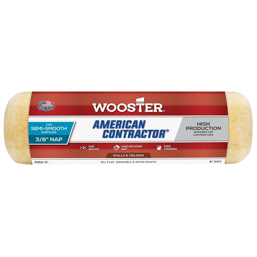 Wooster American Cntr Rol Cover 3/8 - 9in - LCB Paint & Supply