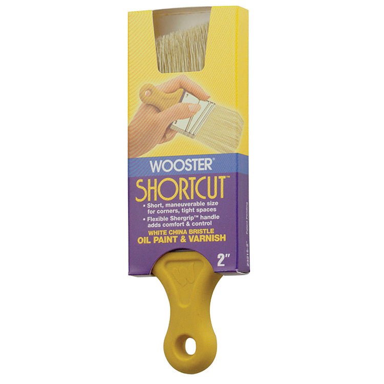 Wooster Shortcut White Bristle - 2in - LCB Paint & Supply