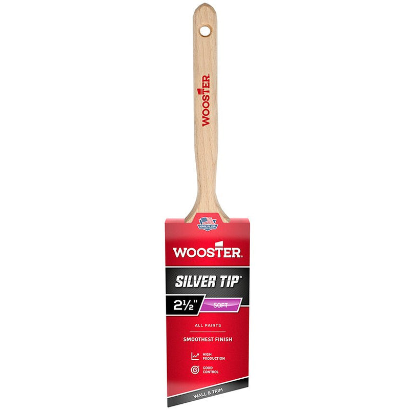 Wooster Silver Tip Angle Sash Paint Brush - 1 - 1/2in - LCB Paint & Supply