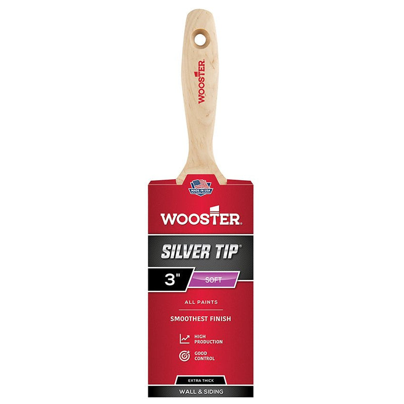 Wooster Silver Tip Angle Sash Paint Brush - 3in - LCB Paint & Supply