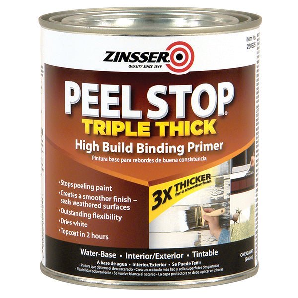 Zinsser Peel Stop 3 Thick Primer - Quart - LCB Paint & Supply