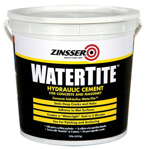 Zinsser Watertite Hydraulic Cement 4 - Pack - 10 lb - LCB Paint & Supply